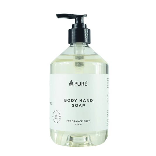 Hand + Body Wash 500ml | Fragrance Free