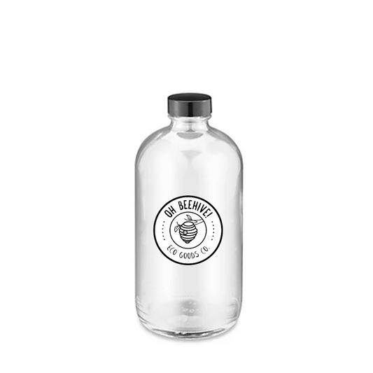 8oz/250ml Glass Bottle