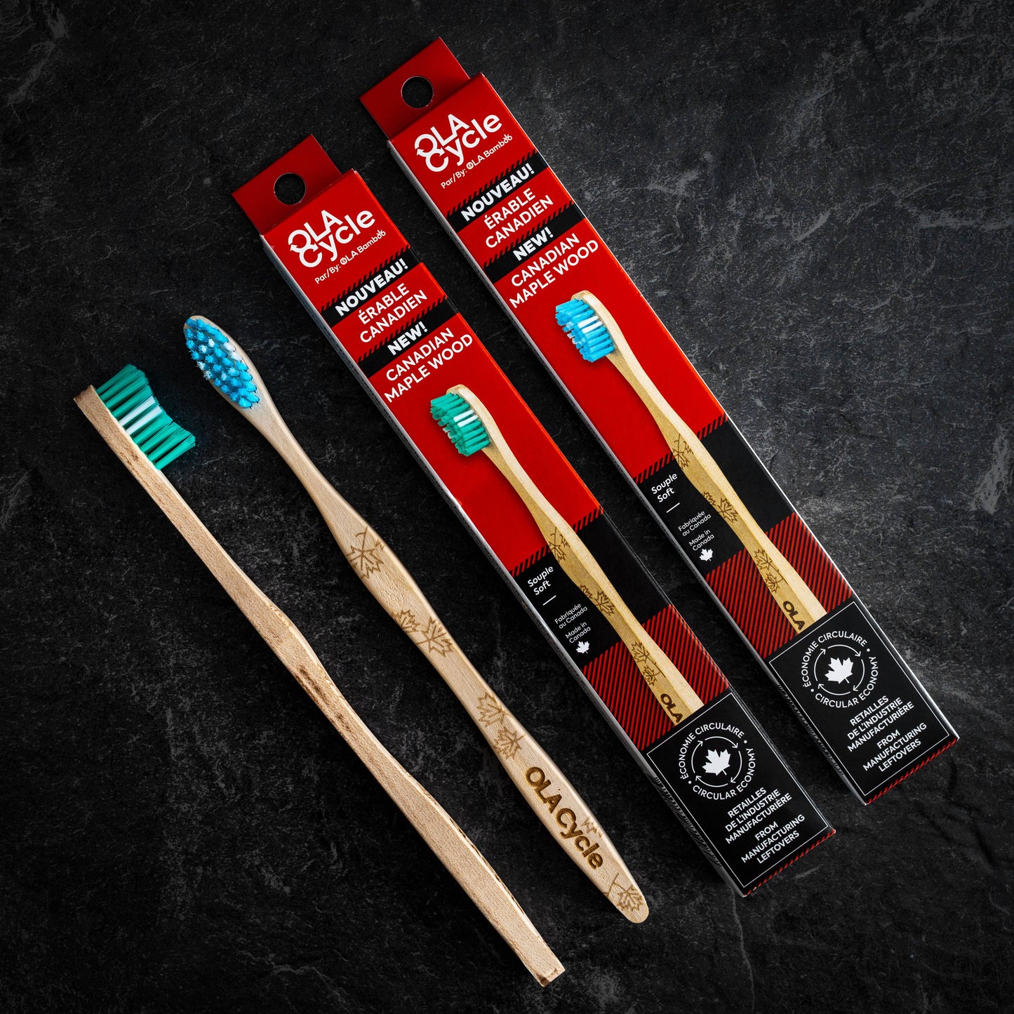 Toothbrush - Canadian Maple Wood