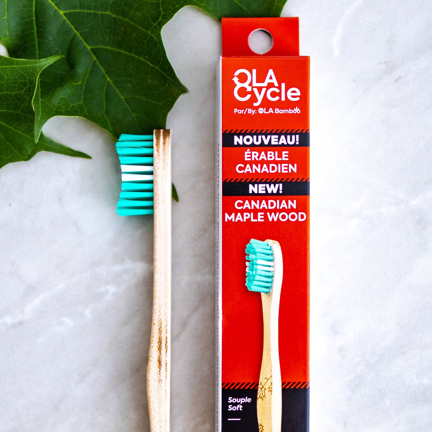 Toothbrush - Canadian Maple Wood