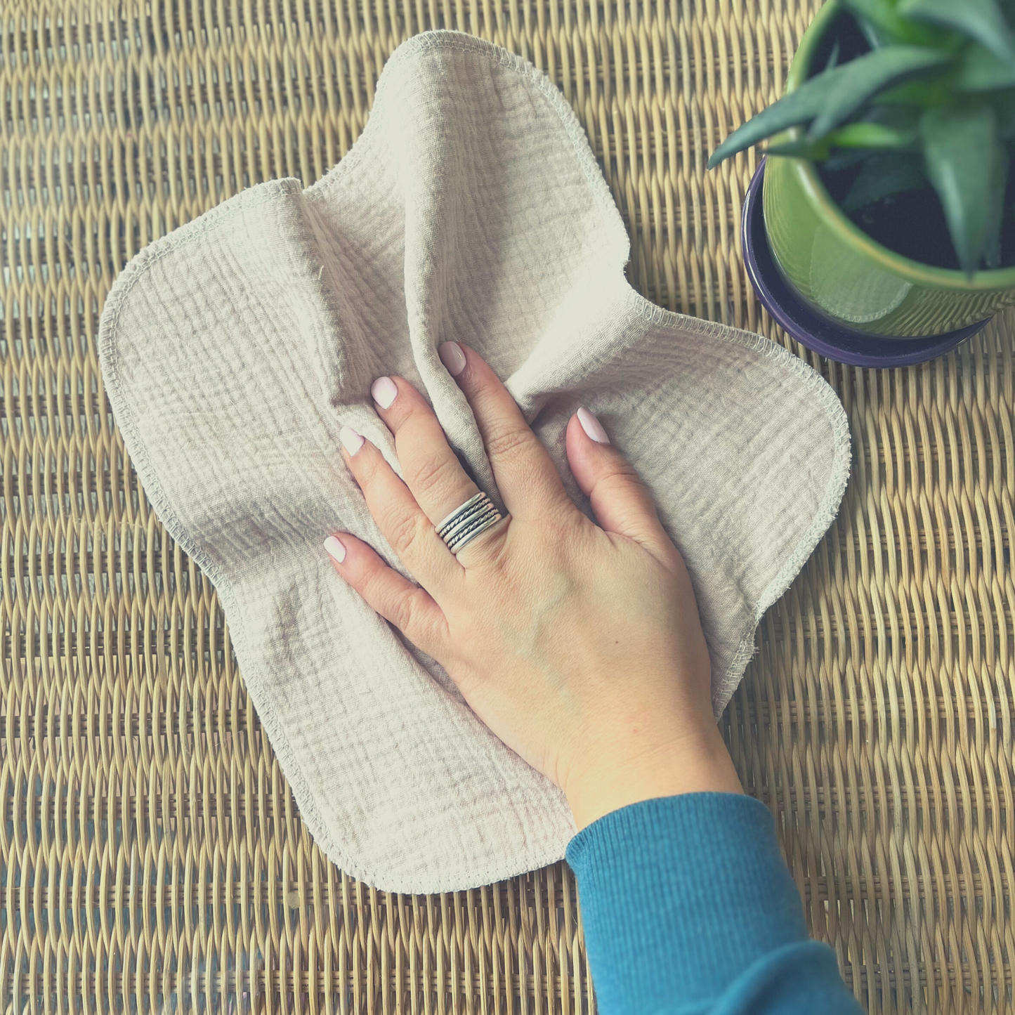 Organic Muslin Washcloths