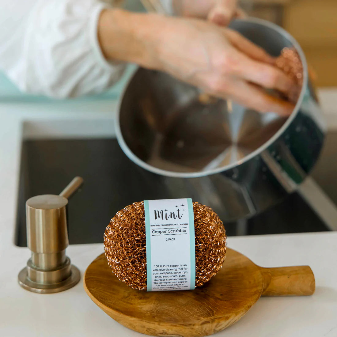 Copper Scrubbie (2 pack)