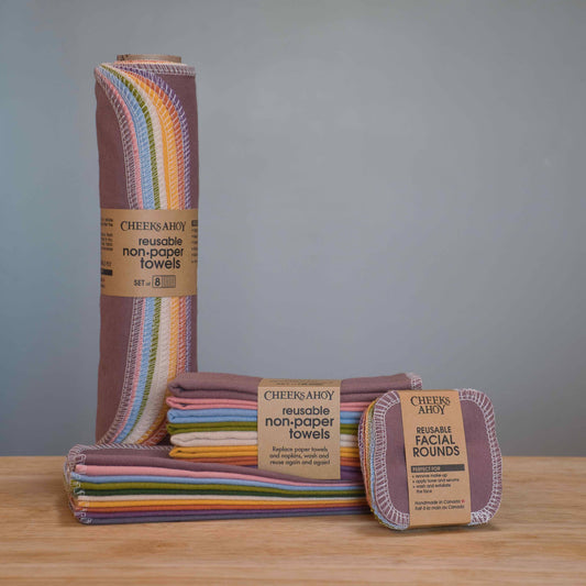 Reusable Non•Paper Towels