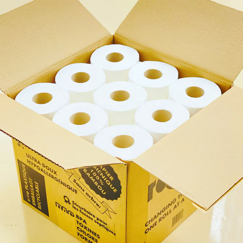 Bamboo Toilet Paper | PRE-ORDER BY THE BOX AVAILABLE NOW