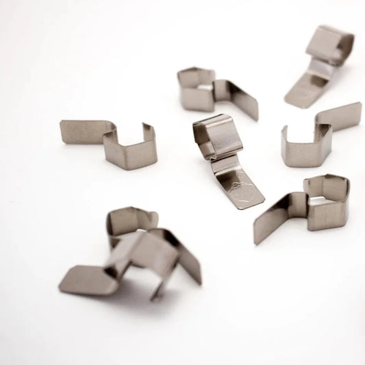 WECK Stainless Steel Clamps | Pack of 10