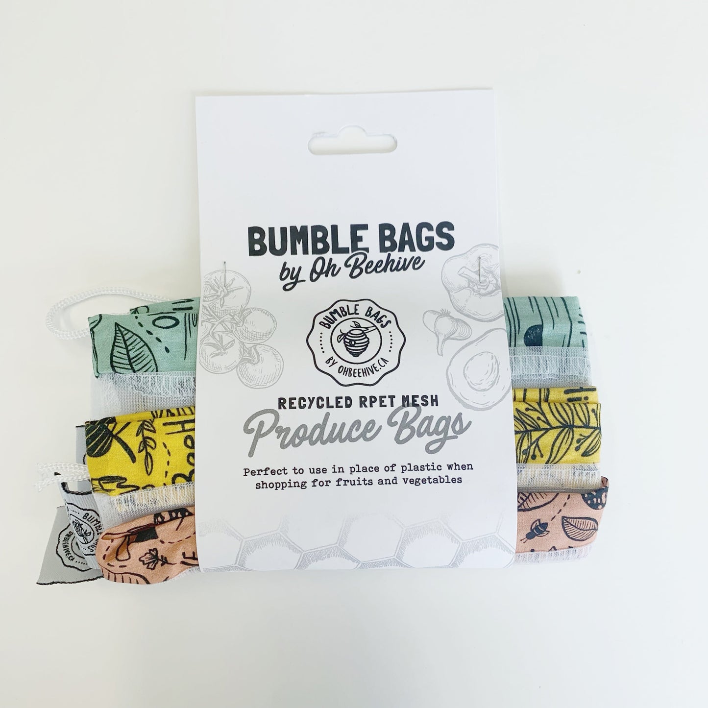 Reusable Produce Bags | Set of 3