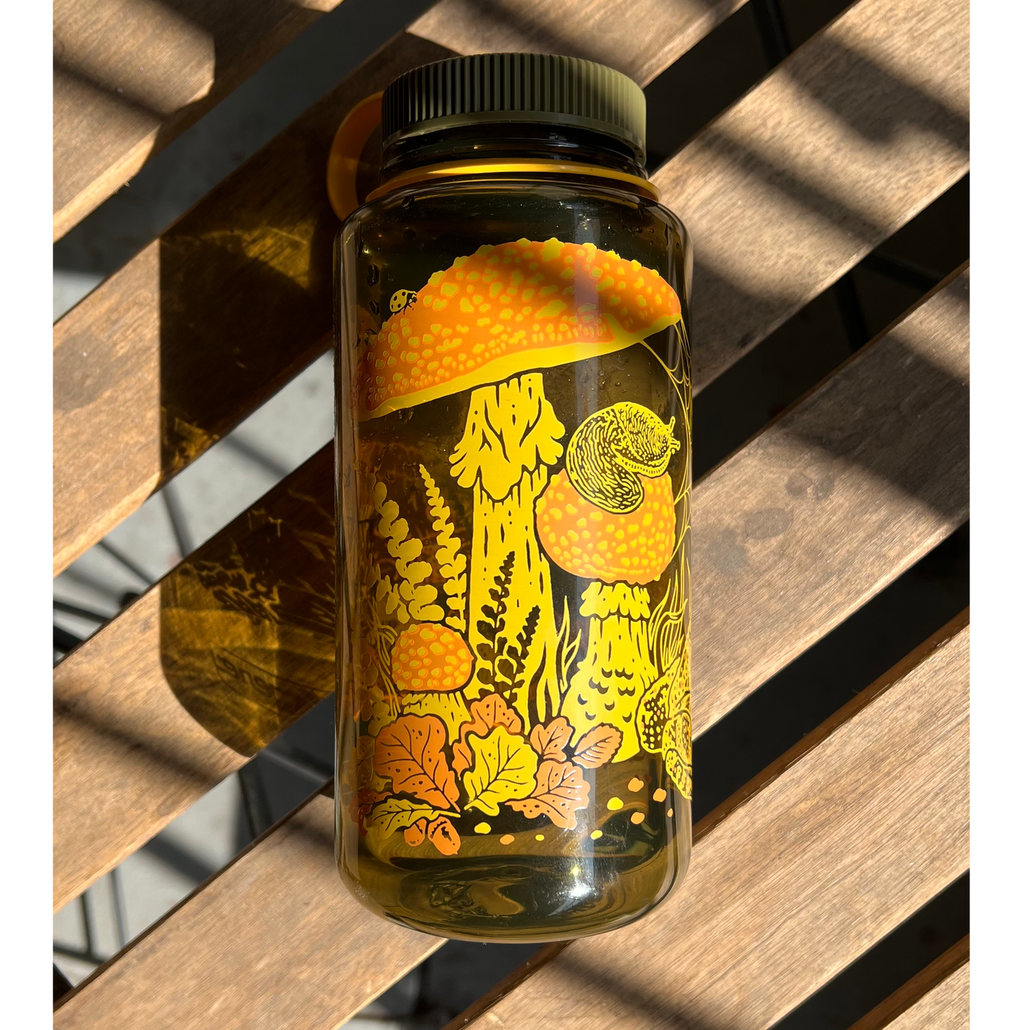 Toad & Mushrooms, 32oz Wide Mouth Nalgene Water Bottle COMING SOON