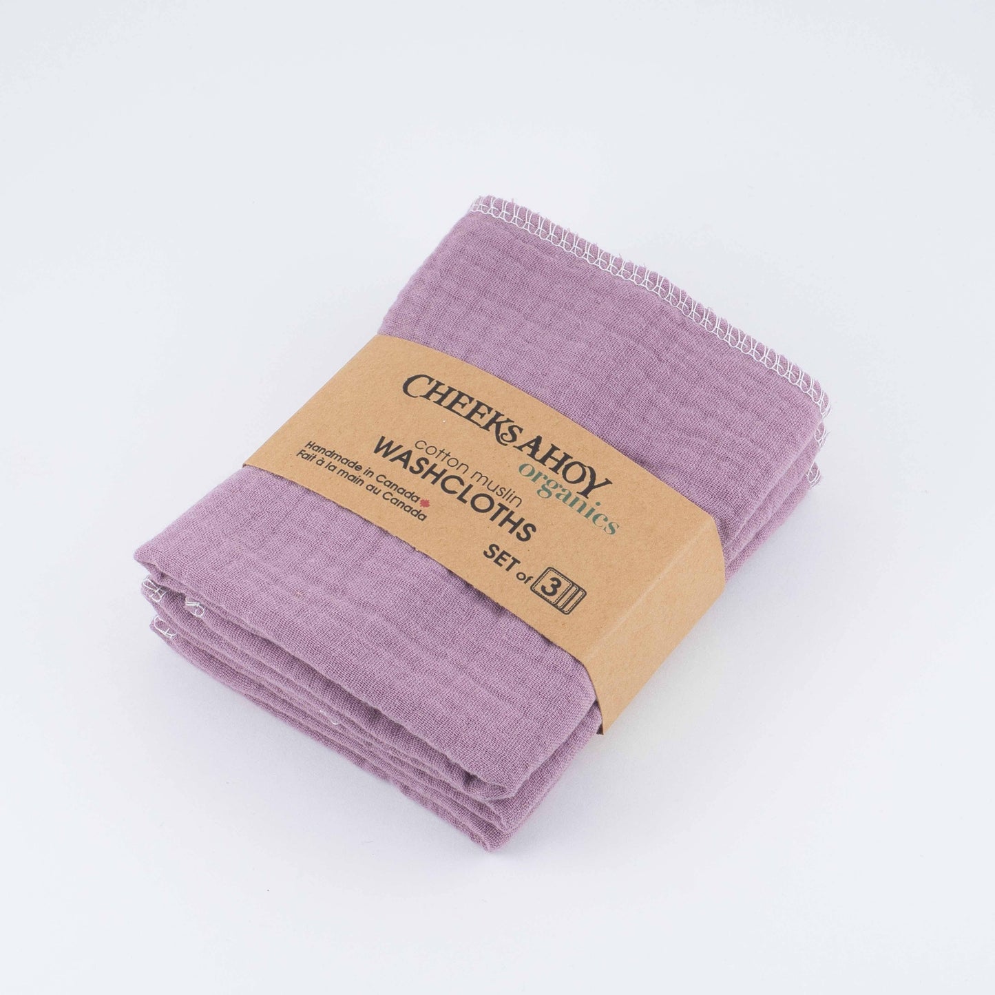 Organic Muslin Washcloths