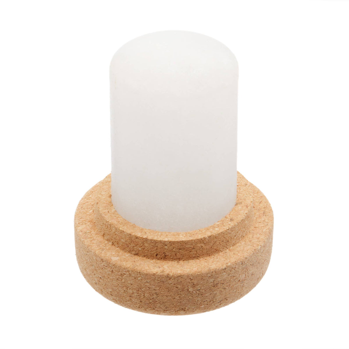 Crystal Deodorant Stick, in zero waste cork packaging