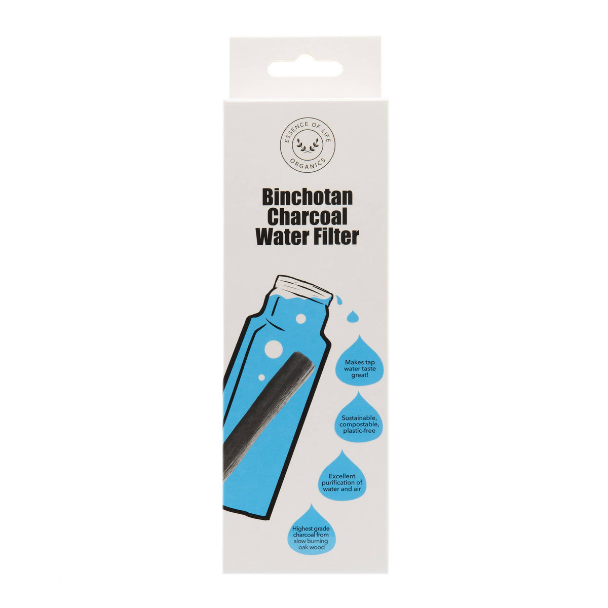 Binchotan Charcoal Water Filter, 1 stick