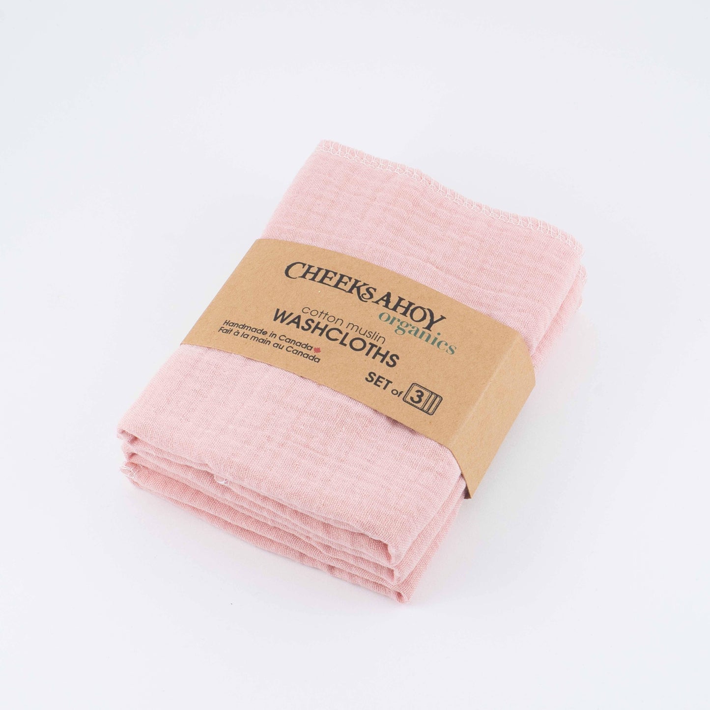 Organic Muslin Washcloths