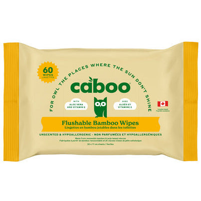 Caboo Bamboo Flushable Wipes