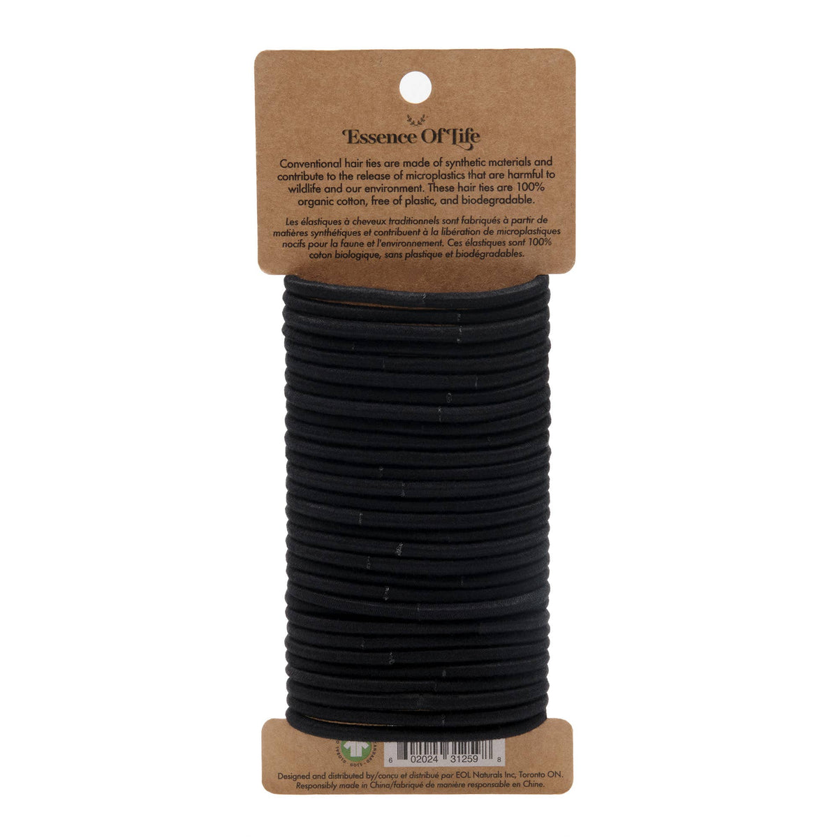 Earth-friendly Biodegradable Hair Ties