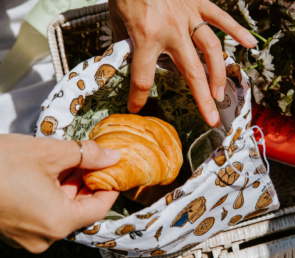 Cotton bread bag sale