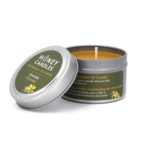 Citronella Beeswax Tin Candle