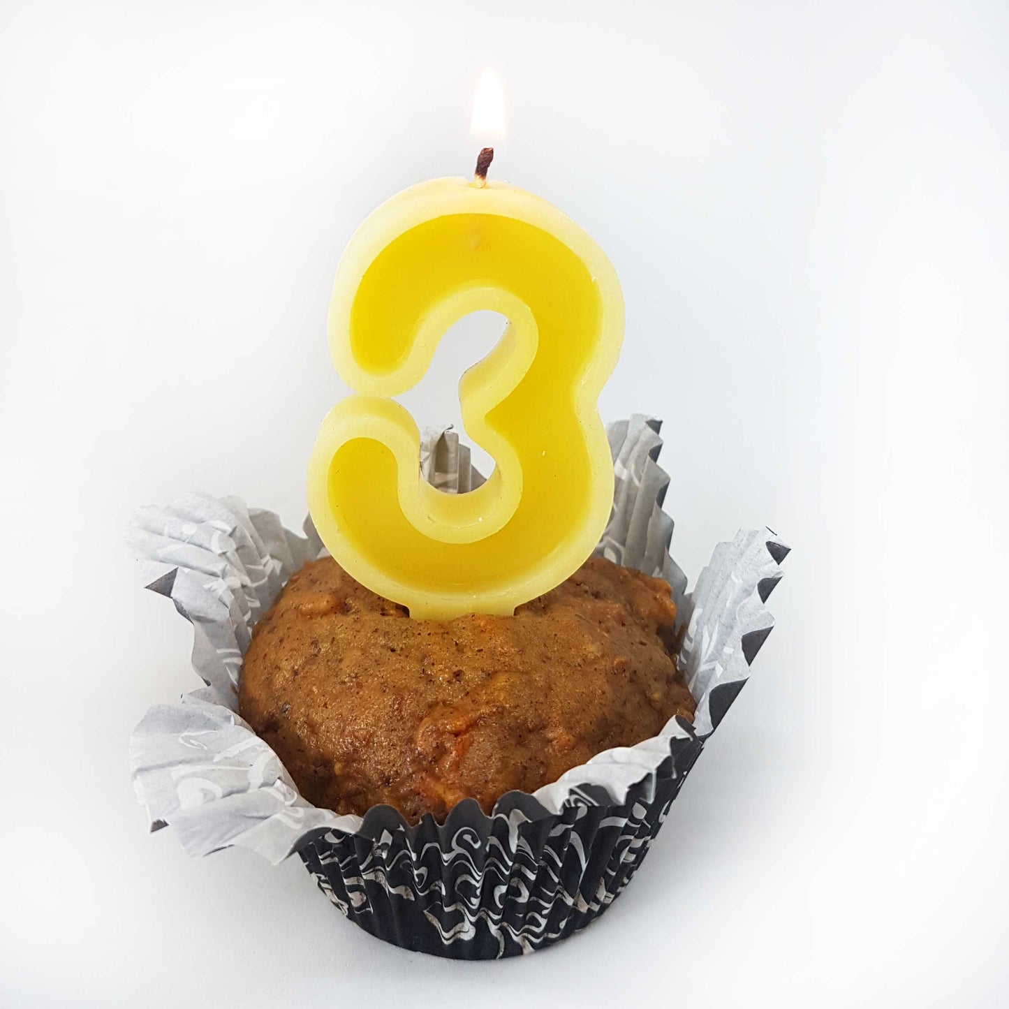 Number Beeswax Birthday Candles
