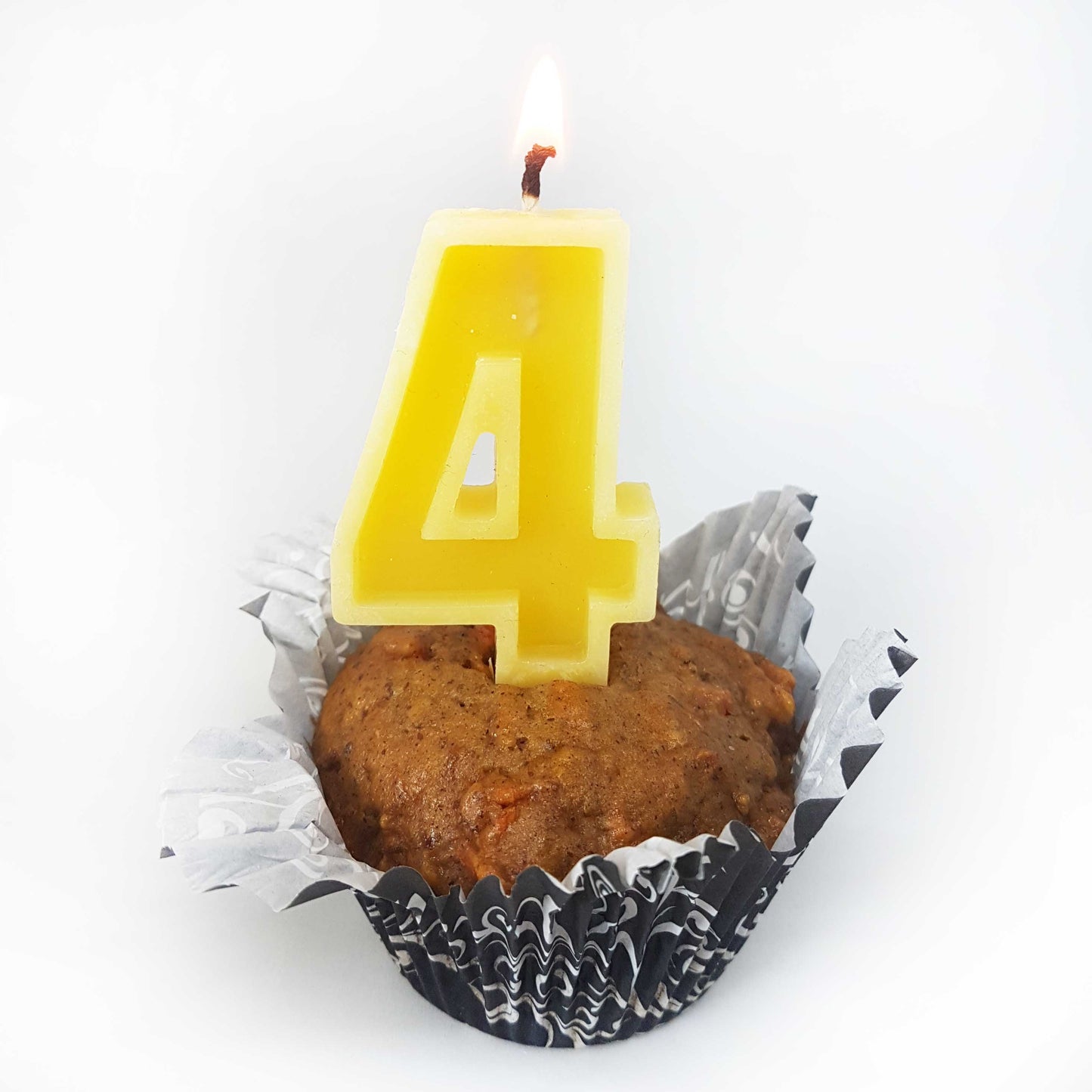 Number Beeswax Birthday Candles