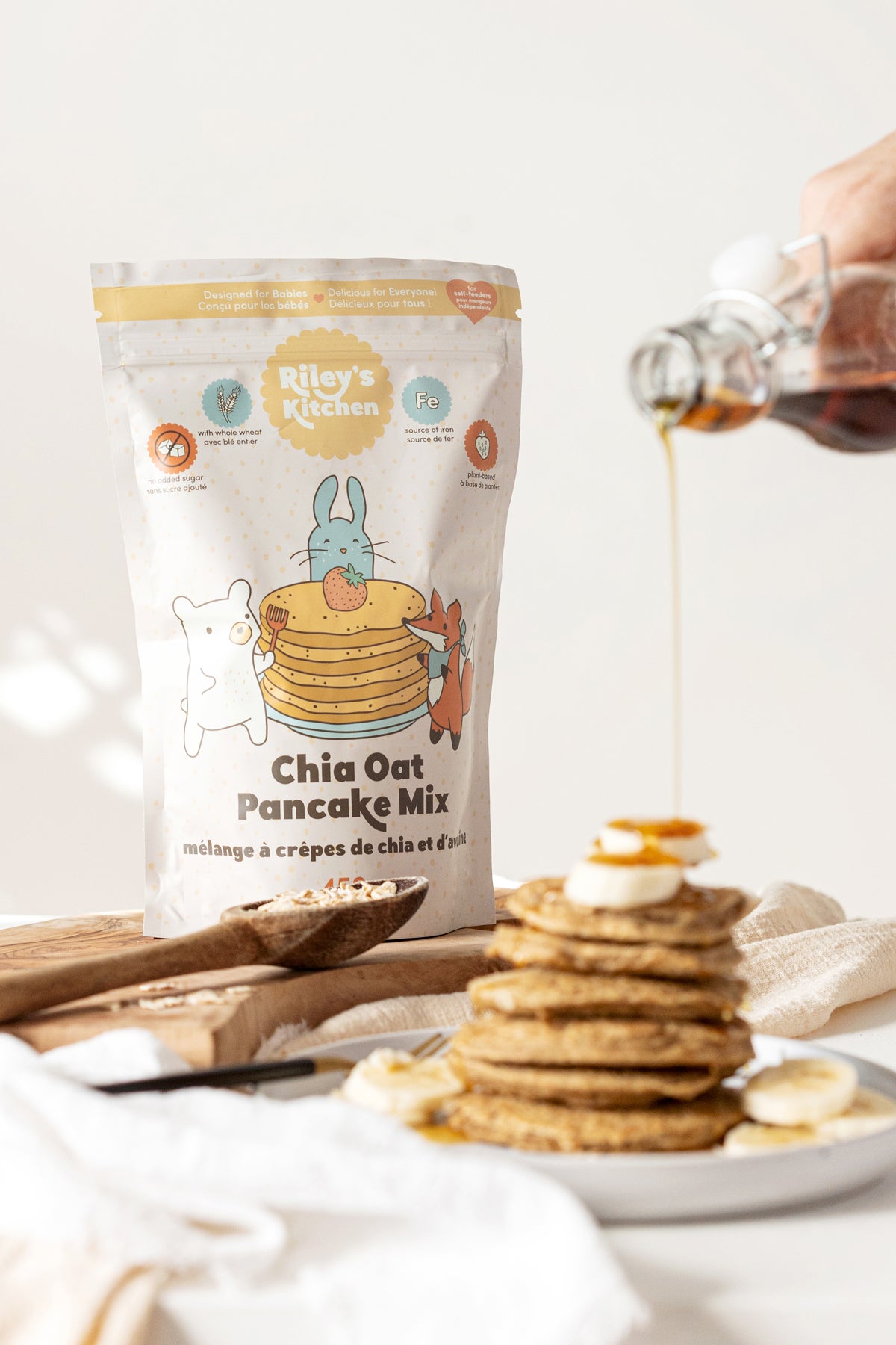 Chia Oat Pancake Mix
