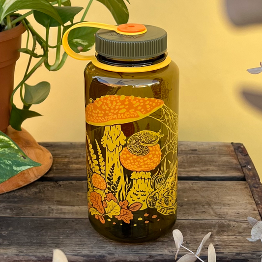 Nalgene: Toad & Mushrooms